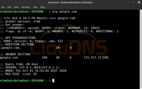 Understanding Linux Dig Command .